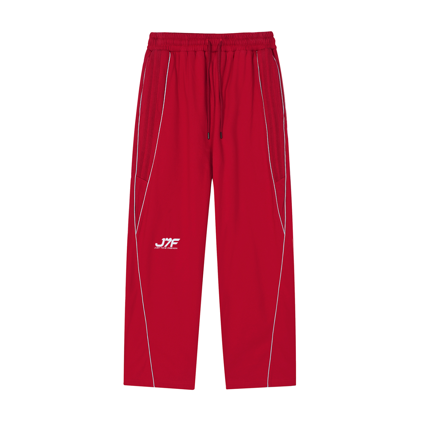 Reflection Striped Straight-Leg Sweatpants