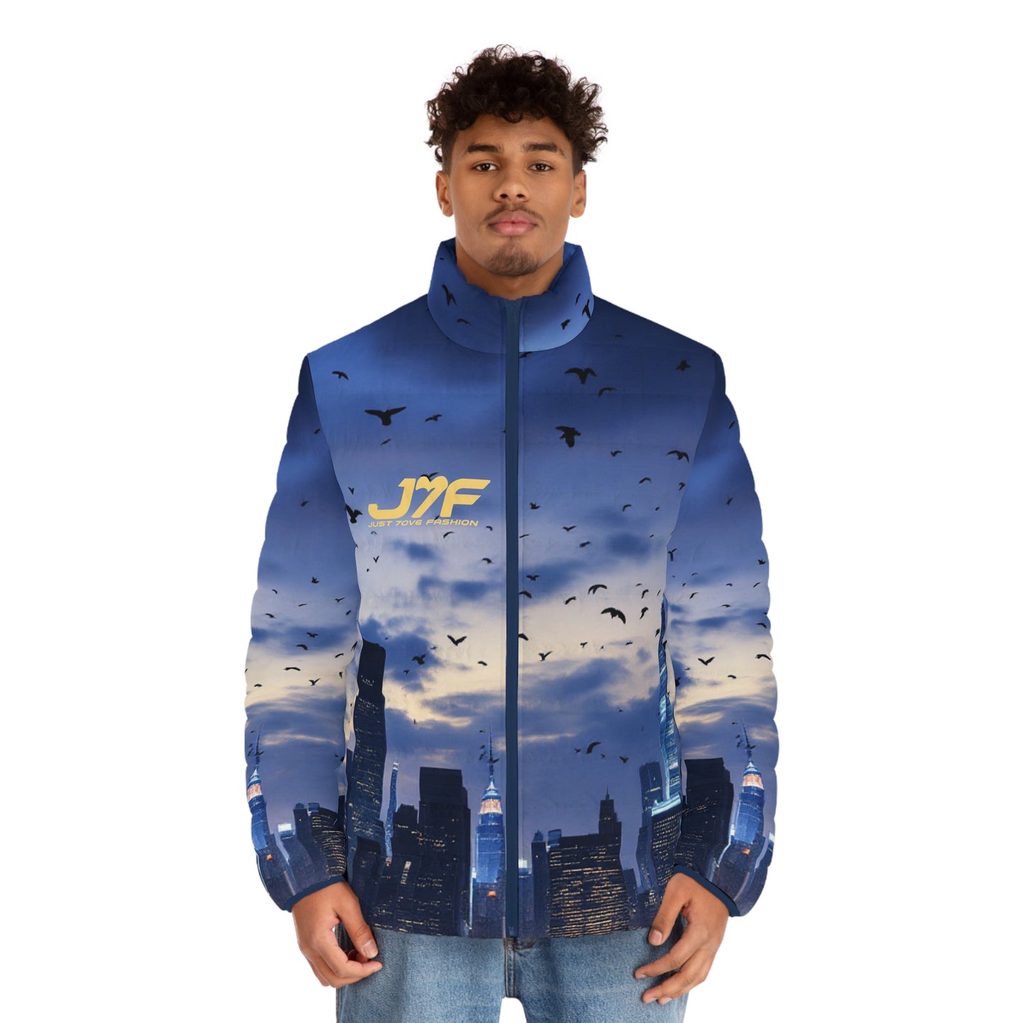 Men's Puffer Jacket (AOP)