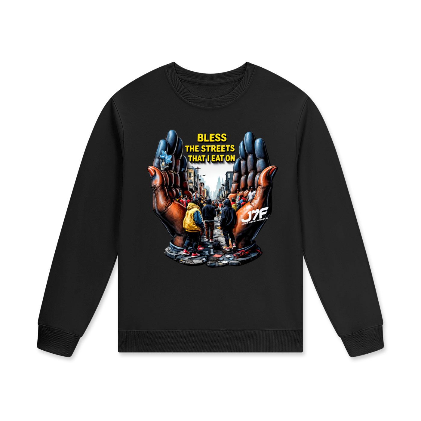 Streetwear Unisex Cotton Pullover