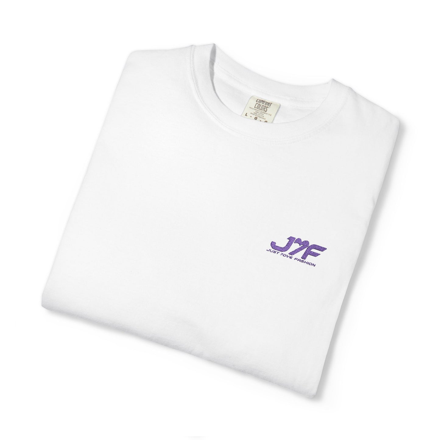 Embroidered stitched logo men’s T-shirt