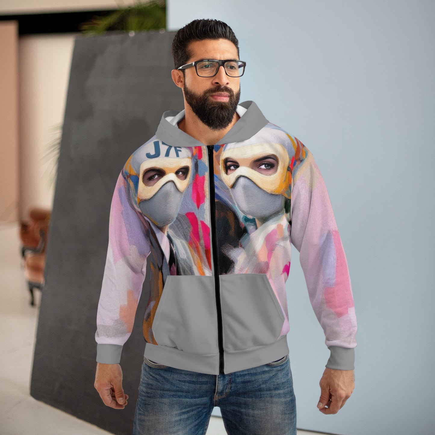 Unisex Zip Hoodie (AOP)