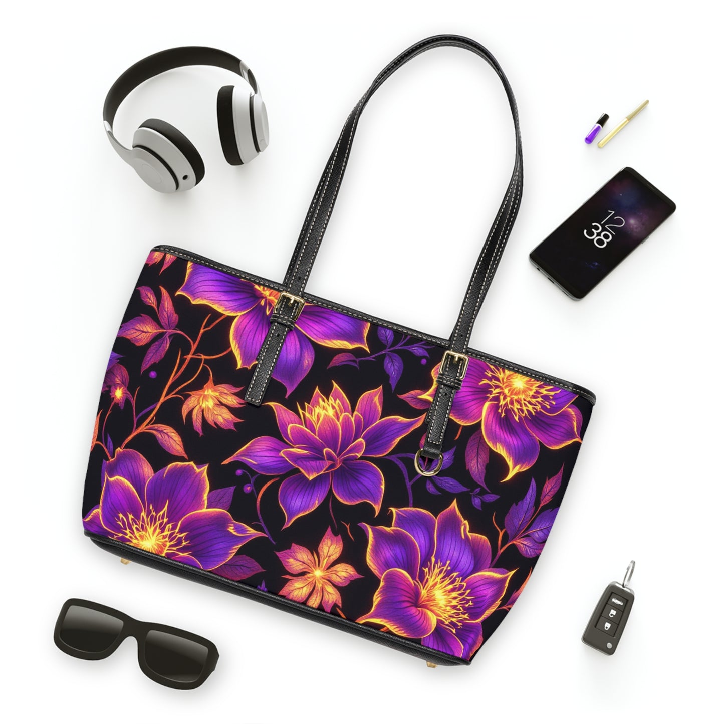 PU Leather Shoulder Bag