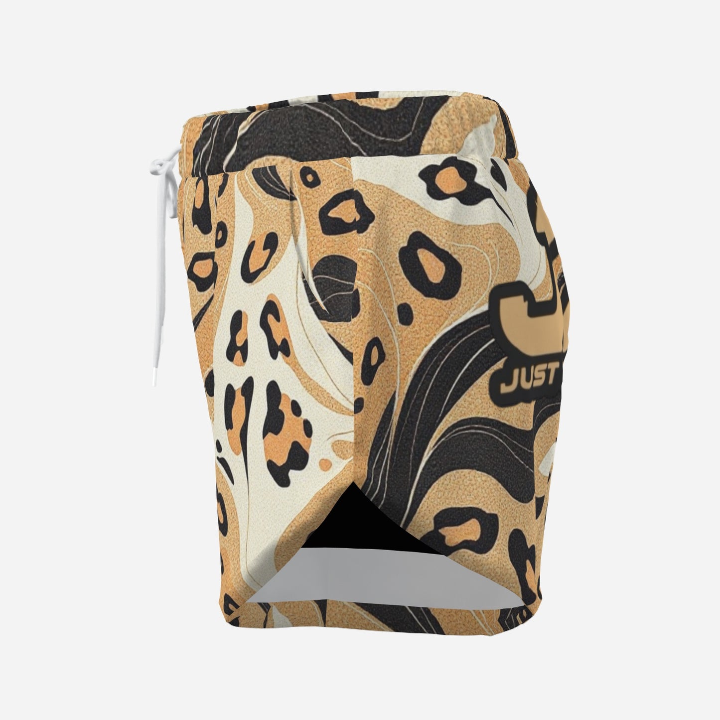 All-Over Print Women's Athletic Shorts with Liner