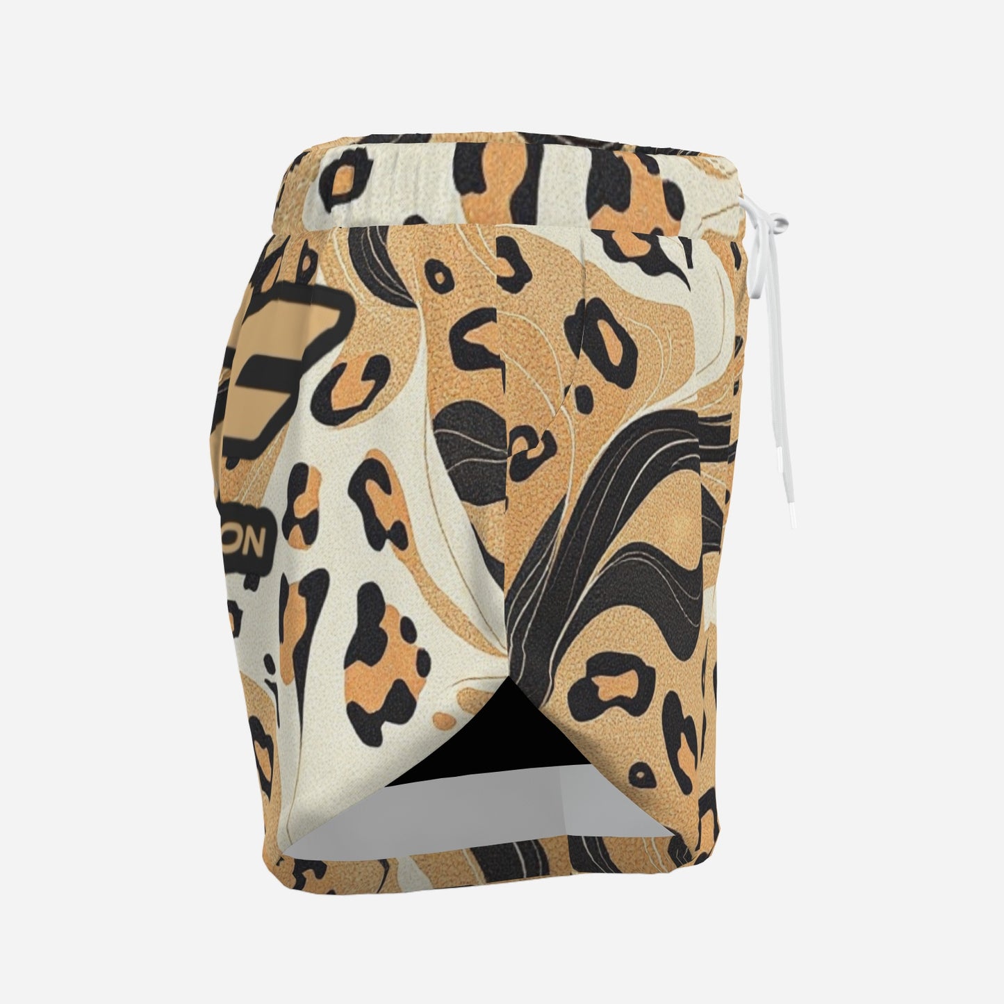 All-Over Print Women's Athletic Shorts with Liner