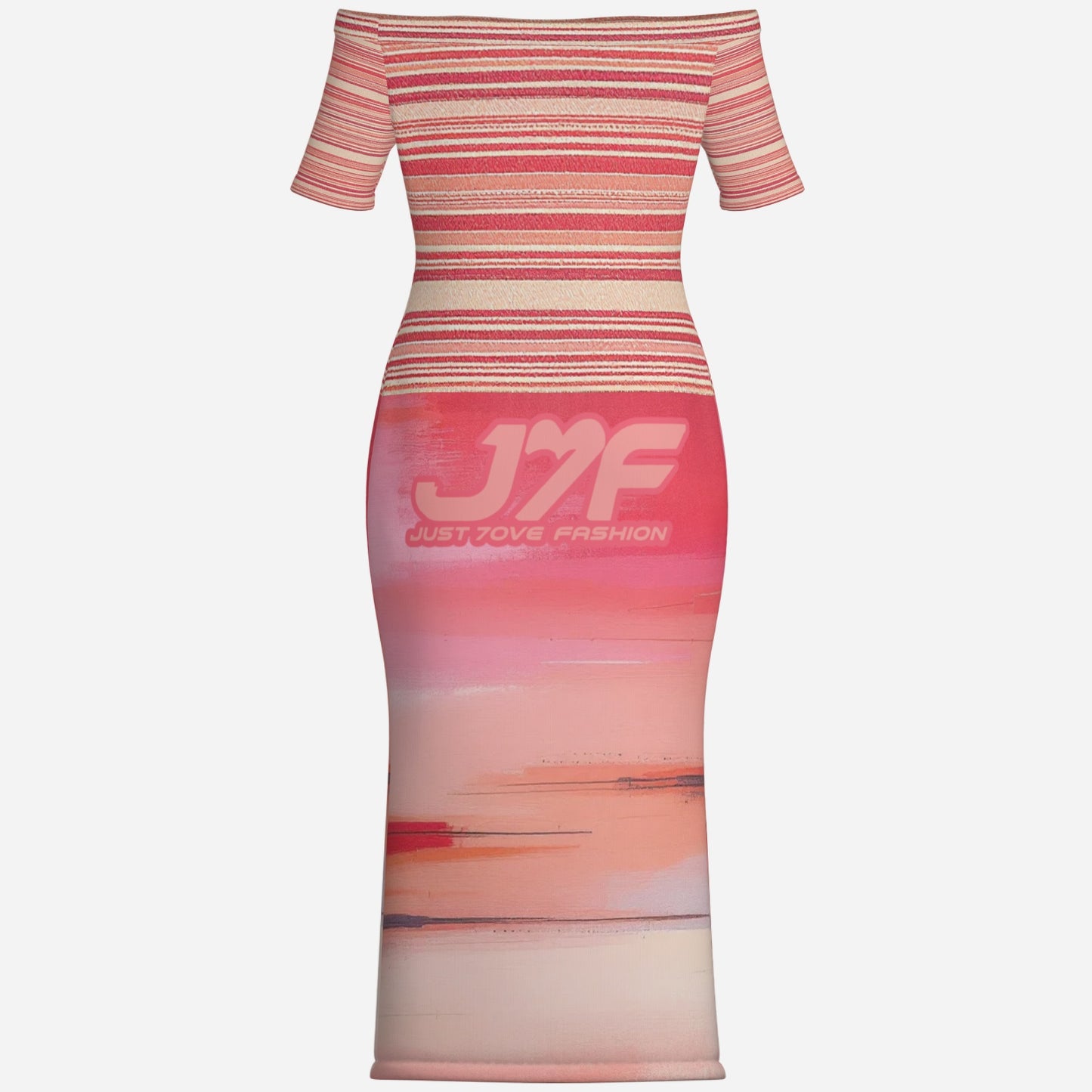 Women's One-Shoulder Slim Short Sleeve Dress