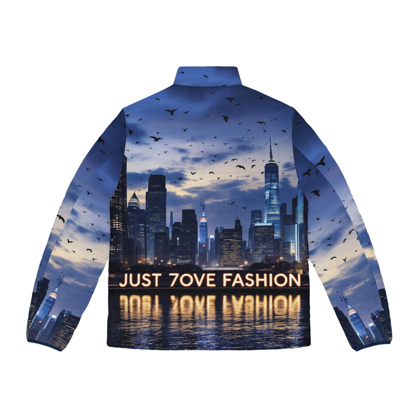 Men's Puffer Jacket (AOP)