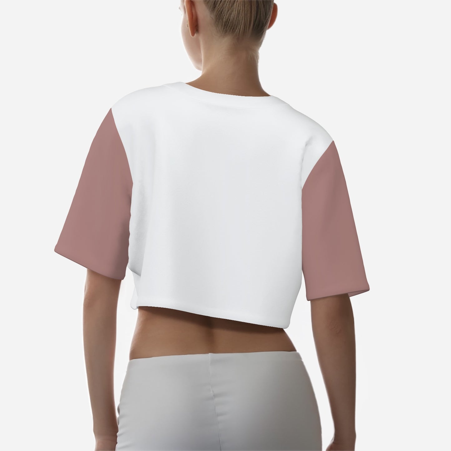 All-Over Print Women's Crop Baseball Shirt