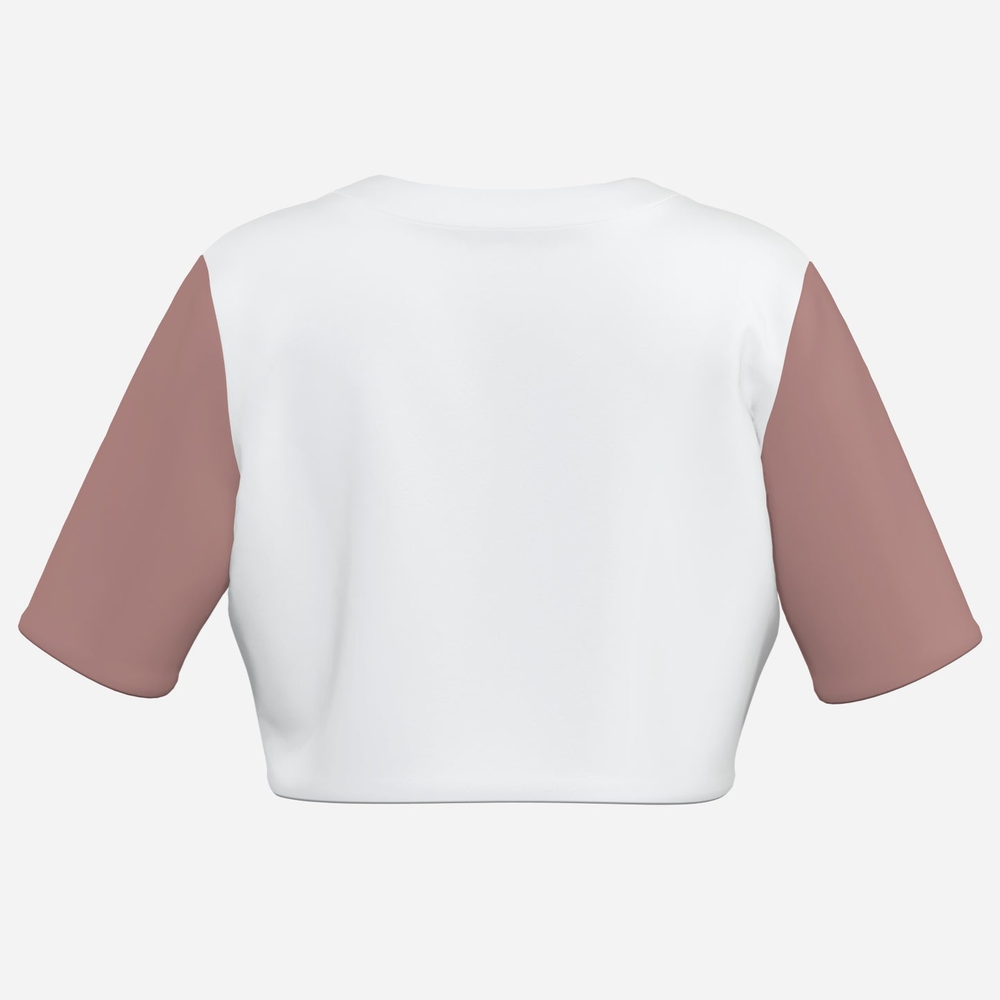 All-Over Print Women's Crop Baseball Shirt
