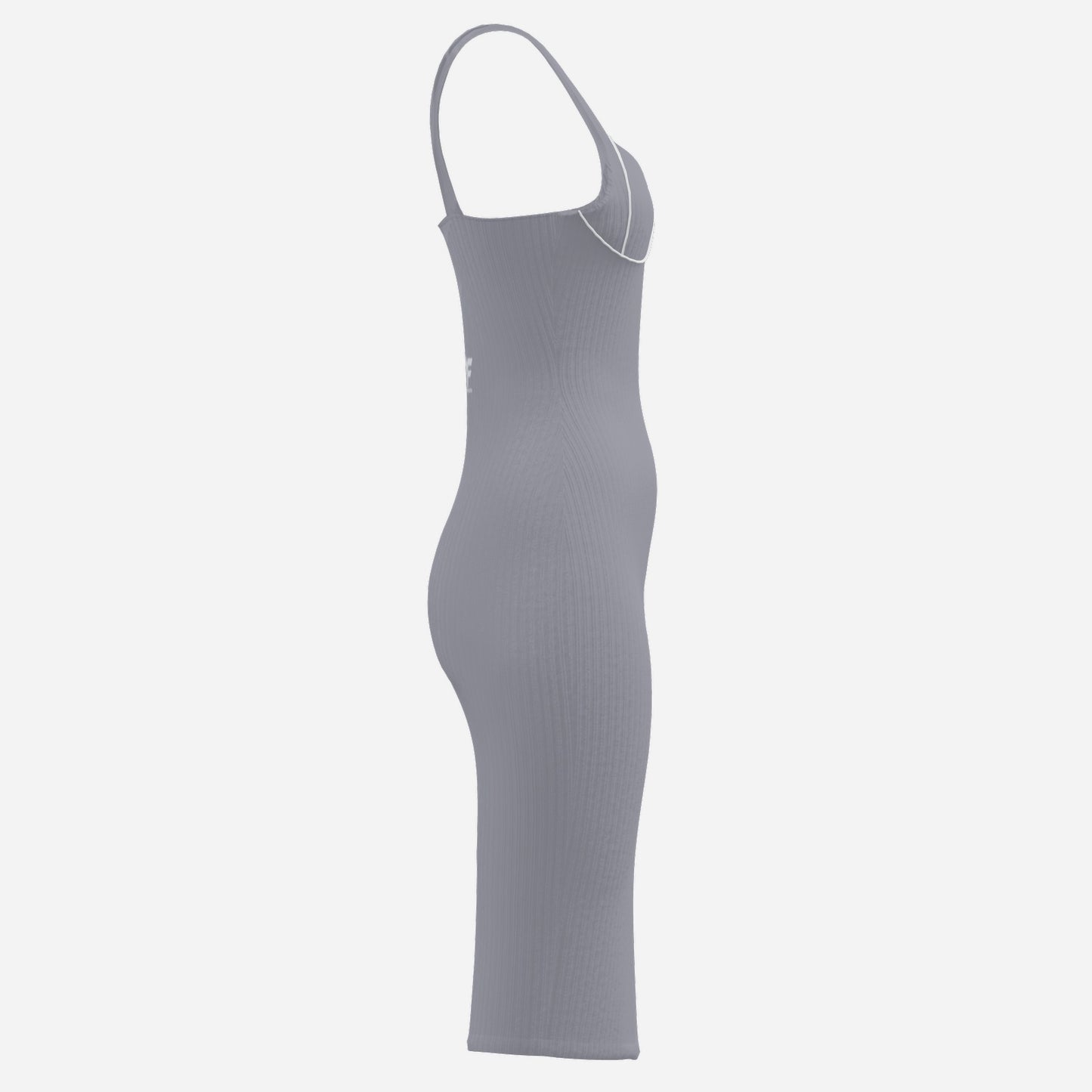 All-Over Print Women's Bodycon Dress-Stretch Pit Strips 240 GSM