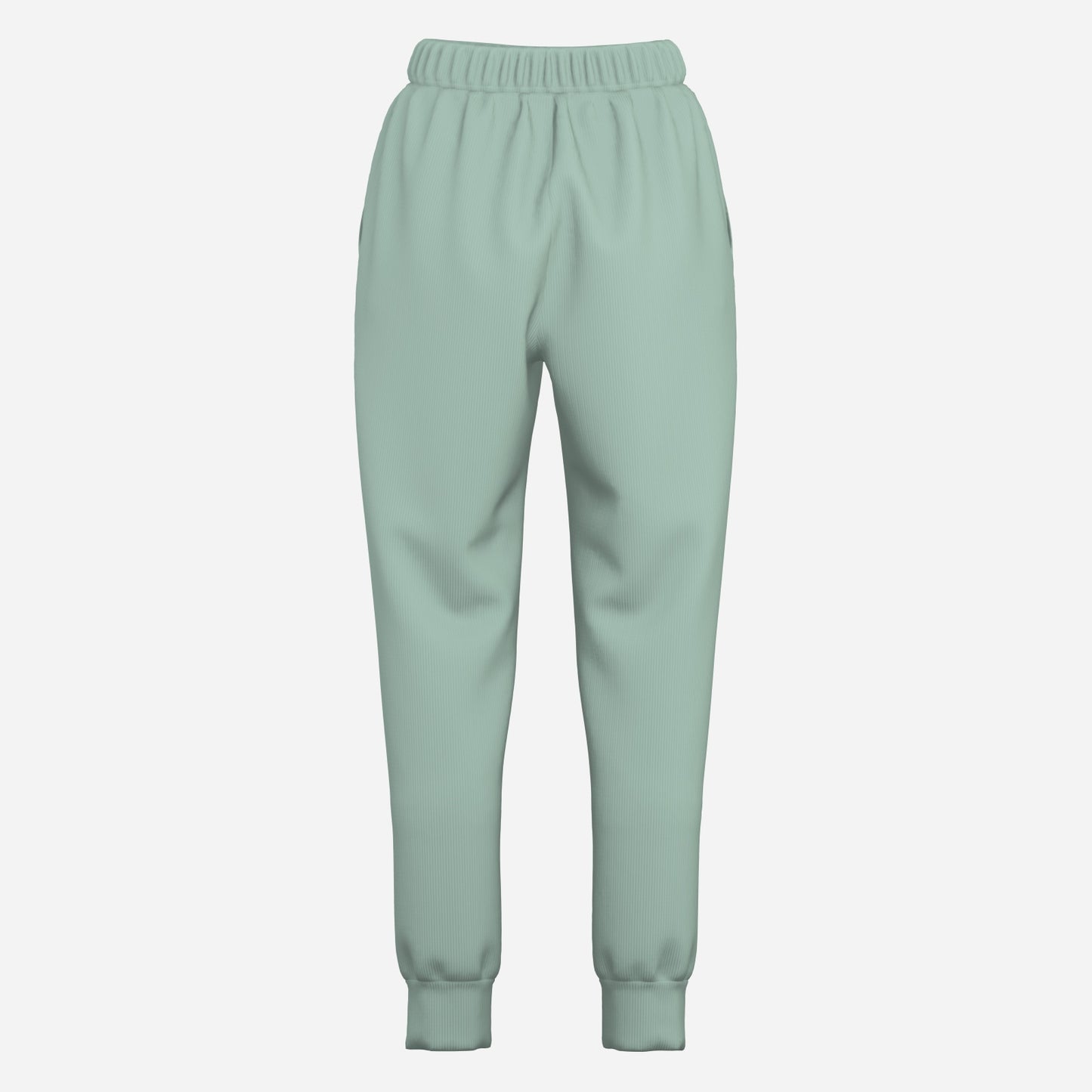 All-Over Print Women's Autumn/Winter Jogging Pants with Pocket-Imitation Cotton High Stretch Sweatshirt 280 GSM