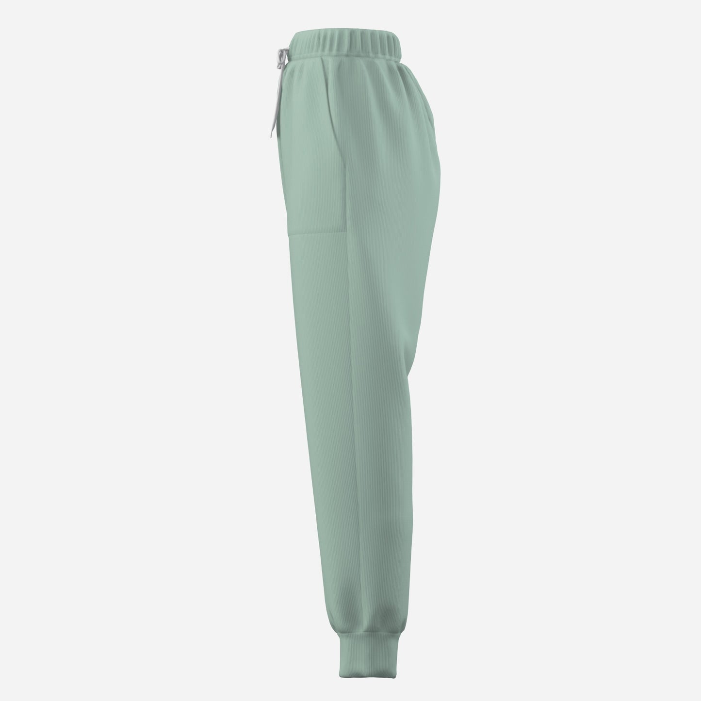 All-Over Print Women's Autumn/Winter Jogging Pants with Pocket-Imitation Cotton High Stretch Sweatshirt 280 GSM