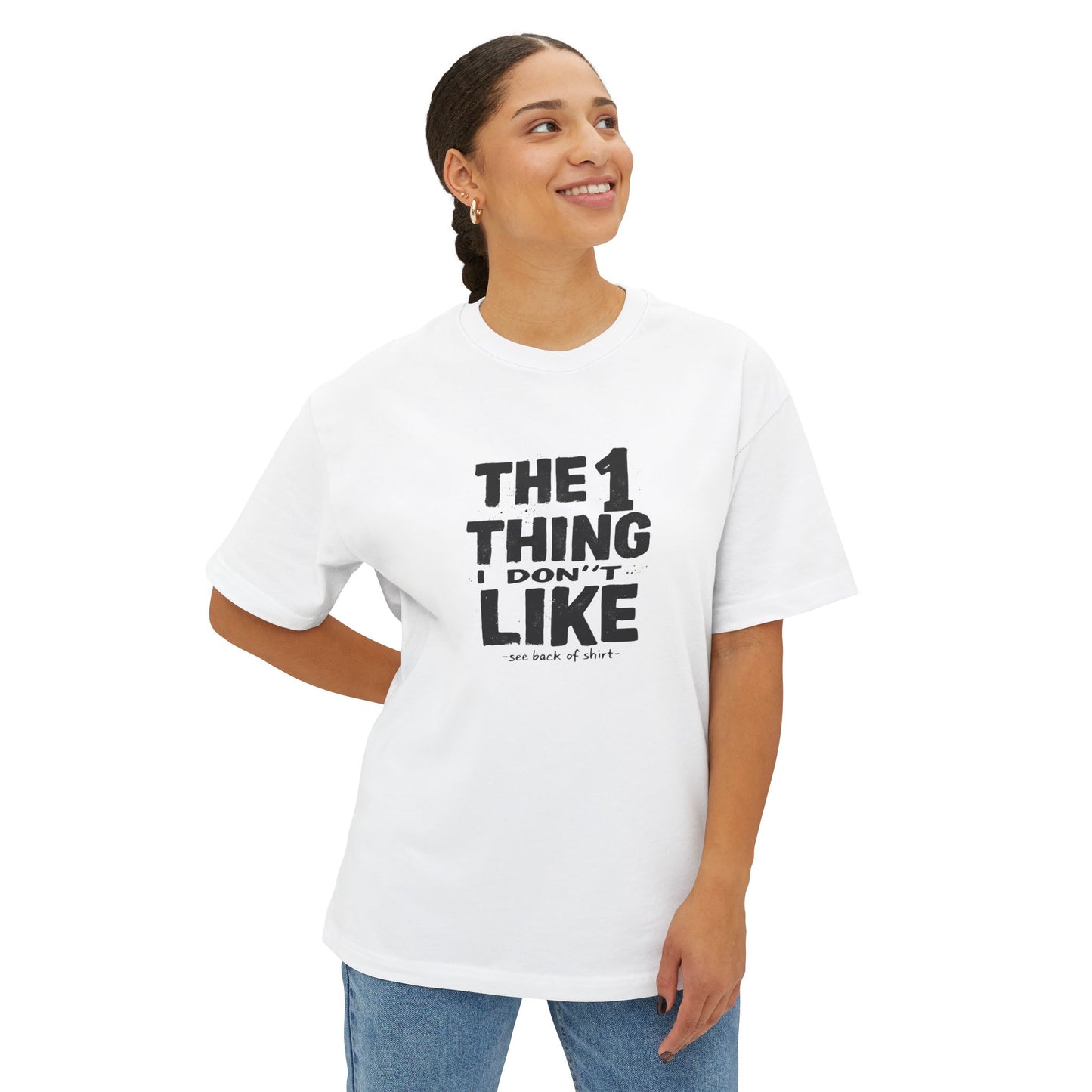 Unisex Oversized Boxy Tee