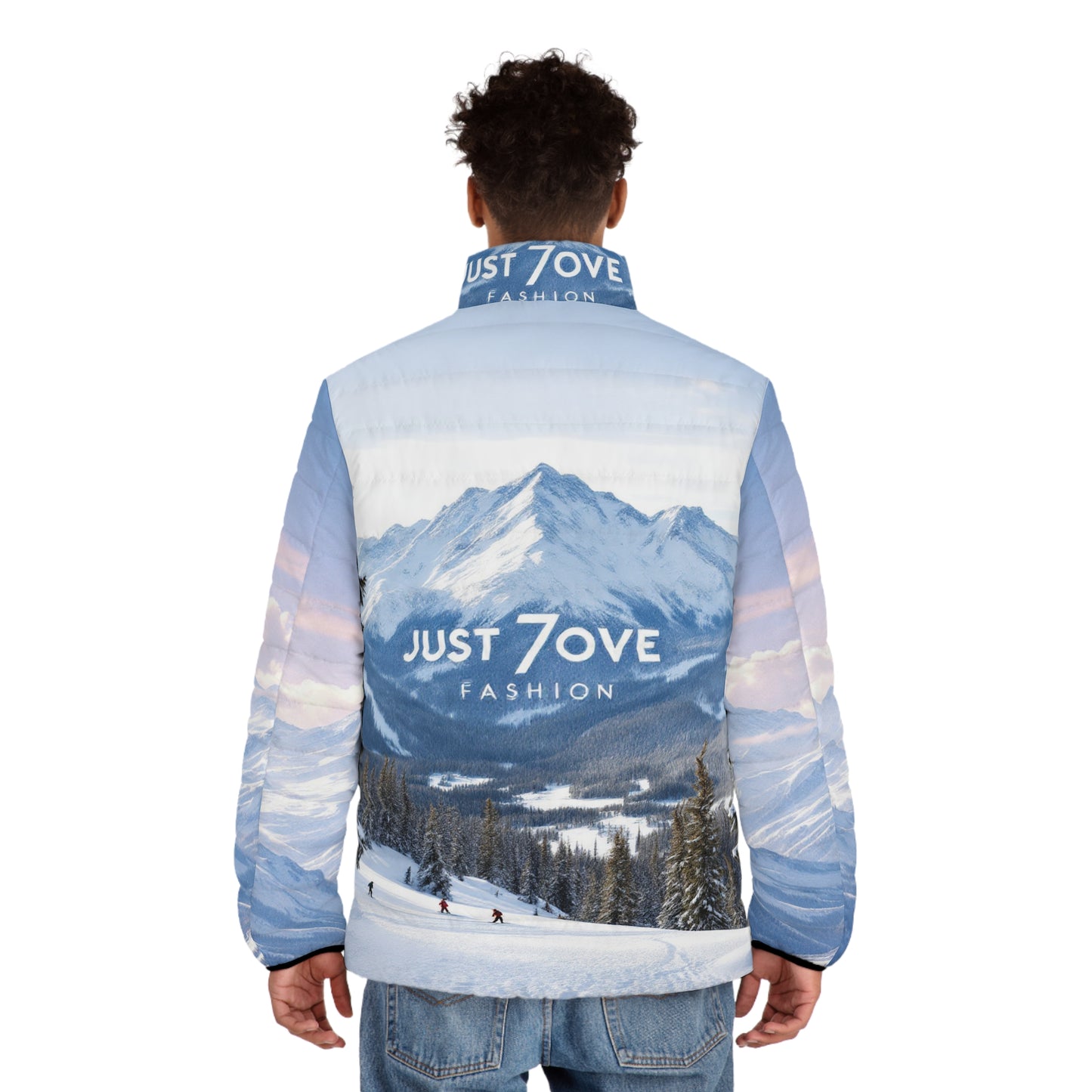 Men's Puffer Jacket (AOP)