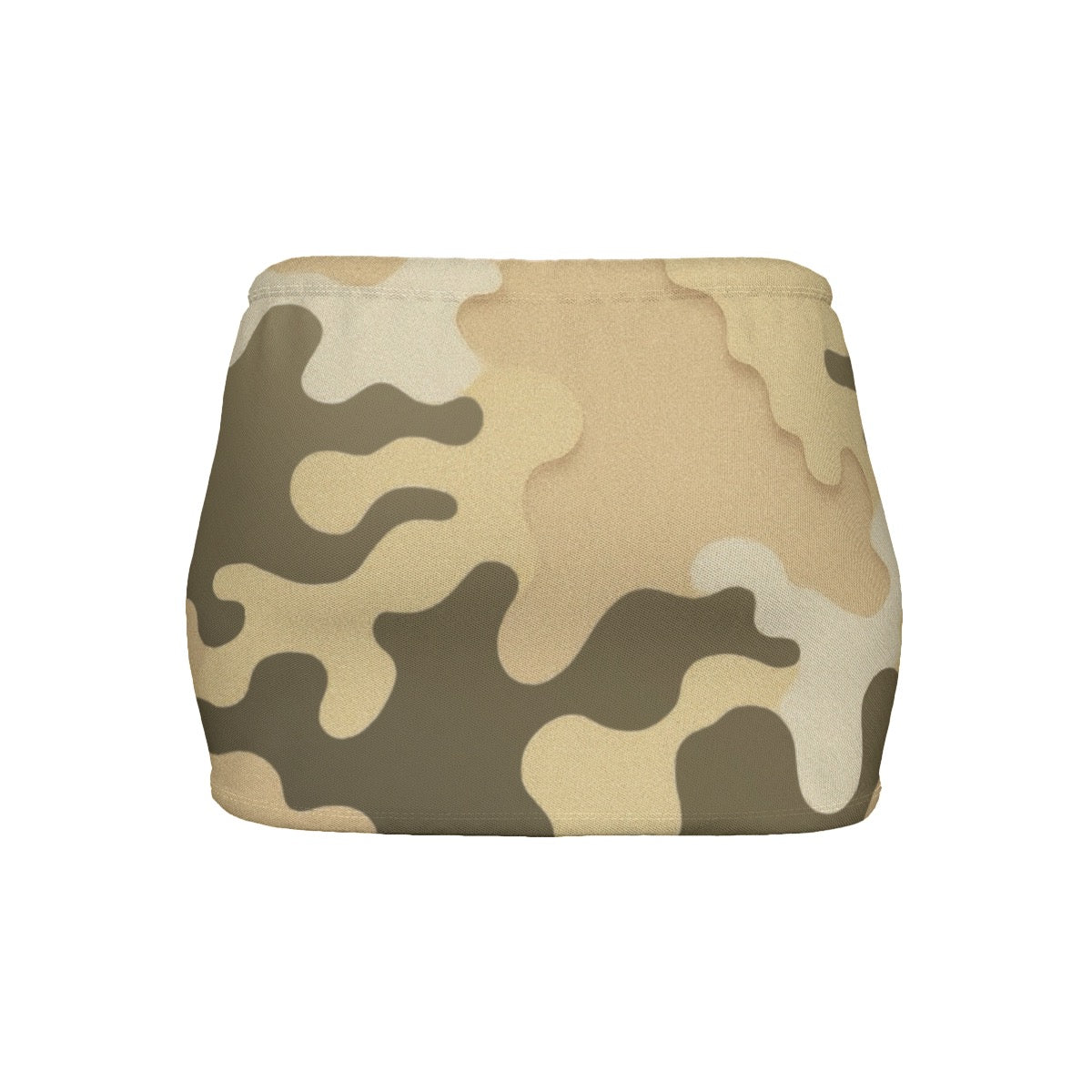 Women's Military Print Mini Skirt