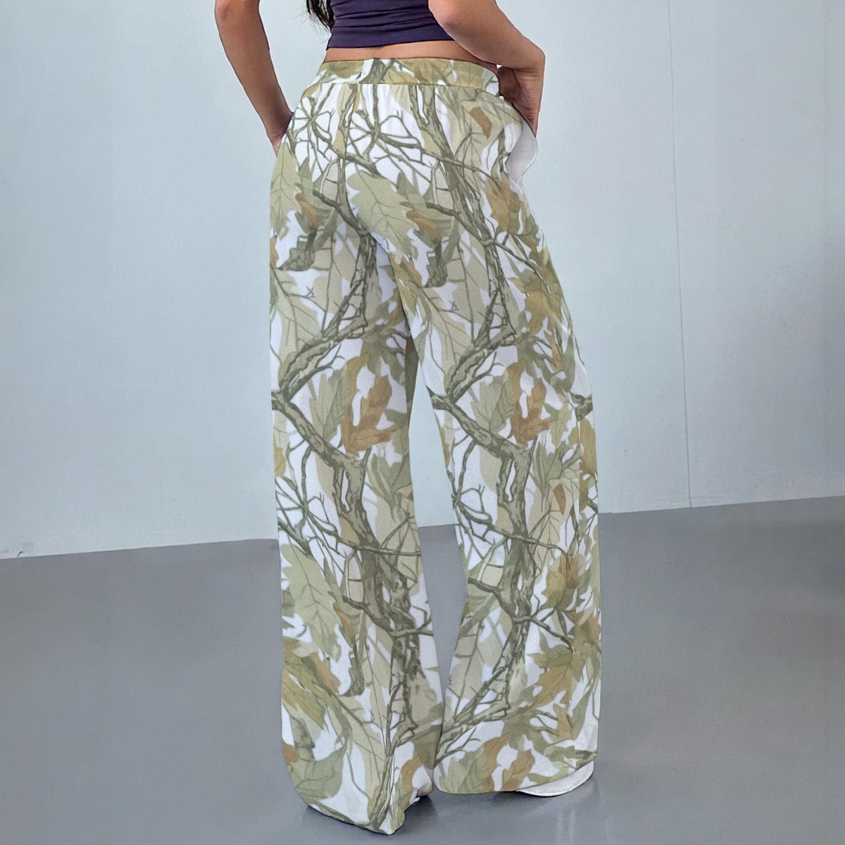 All-Over Print Women's Casual Pants|230GSM