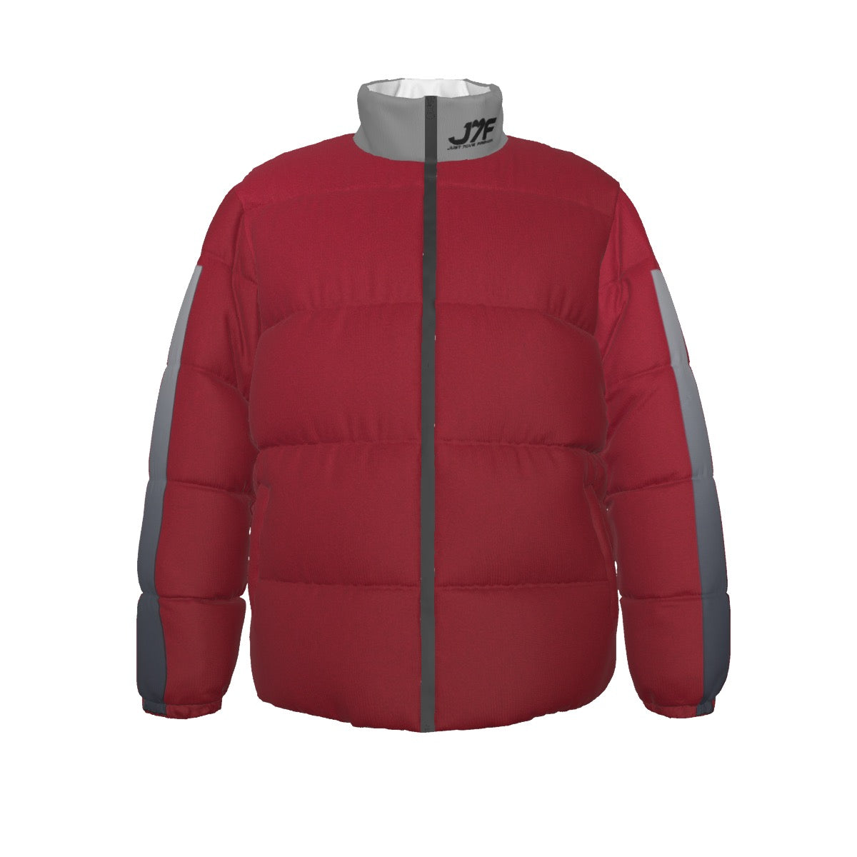 All-Over Print Unisex Stand-up Collar Down Jacket