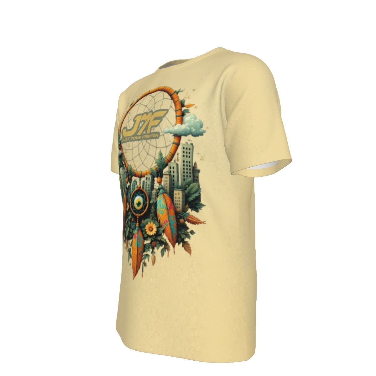 All-Over Print Men's O-Neck T-Shirt | 190GSM Cotton