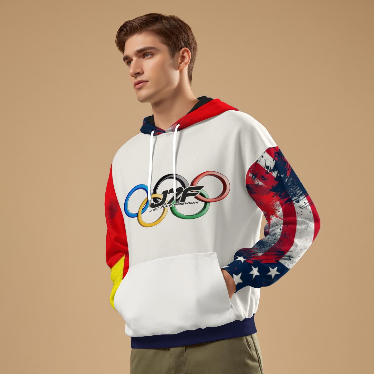All-Over Print Unisex Pullover Hoodie | 310GSM Cotton