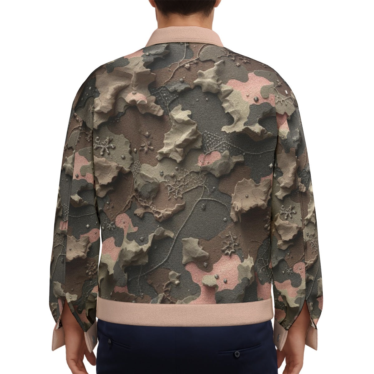 All-Over Print Unisex Lapel Jacket | 245GSM Cotton