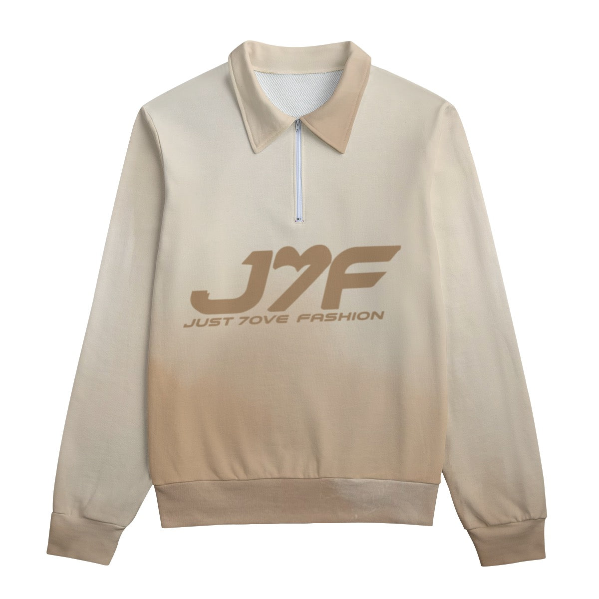All-Over Print Unisex Lapel Sweatshirt | 310GSM Cotton