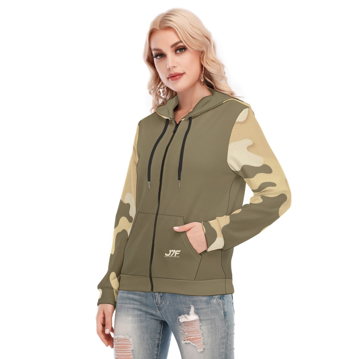 Women's Hoodie With Zipper