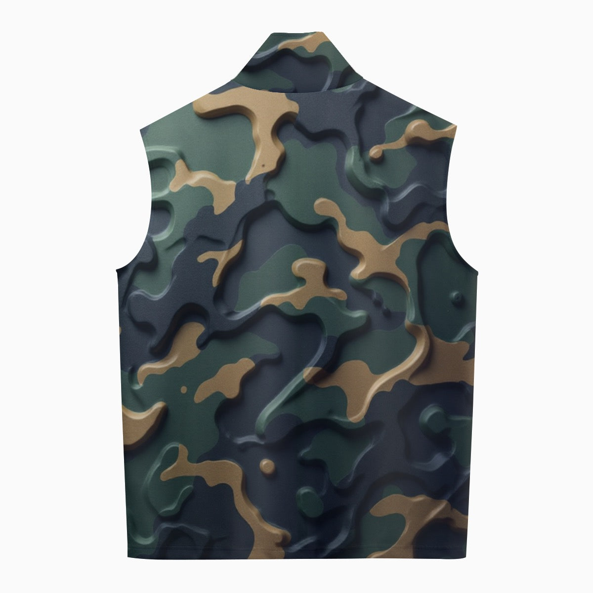 Men's Stand-up Collar Vest