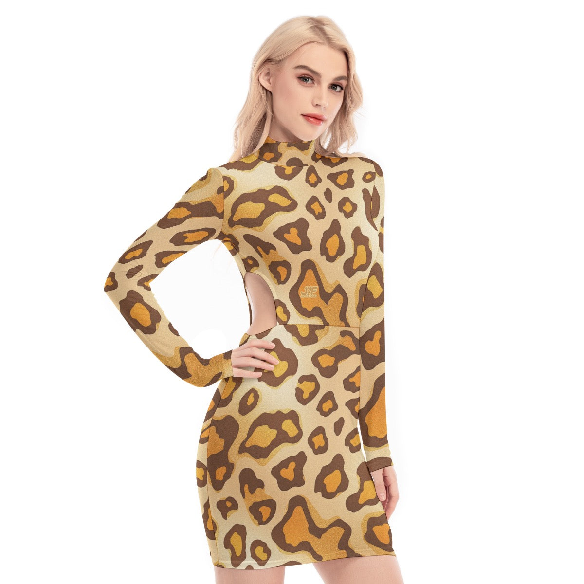 Women's Waist Hollow Hip Dress