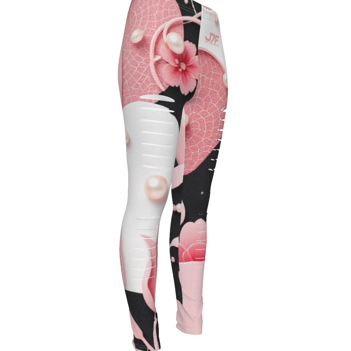 All-Over Print Women's Ripped Leggings