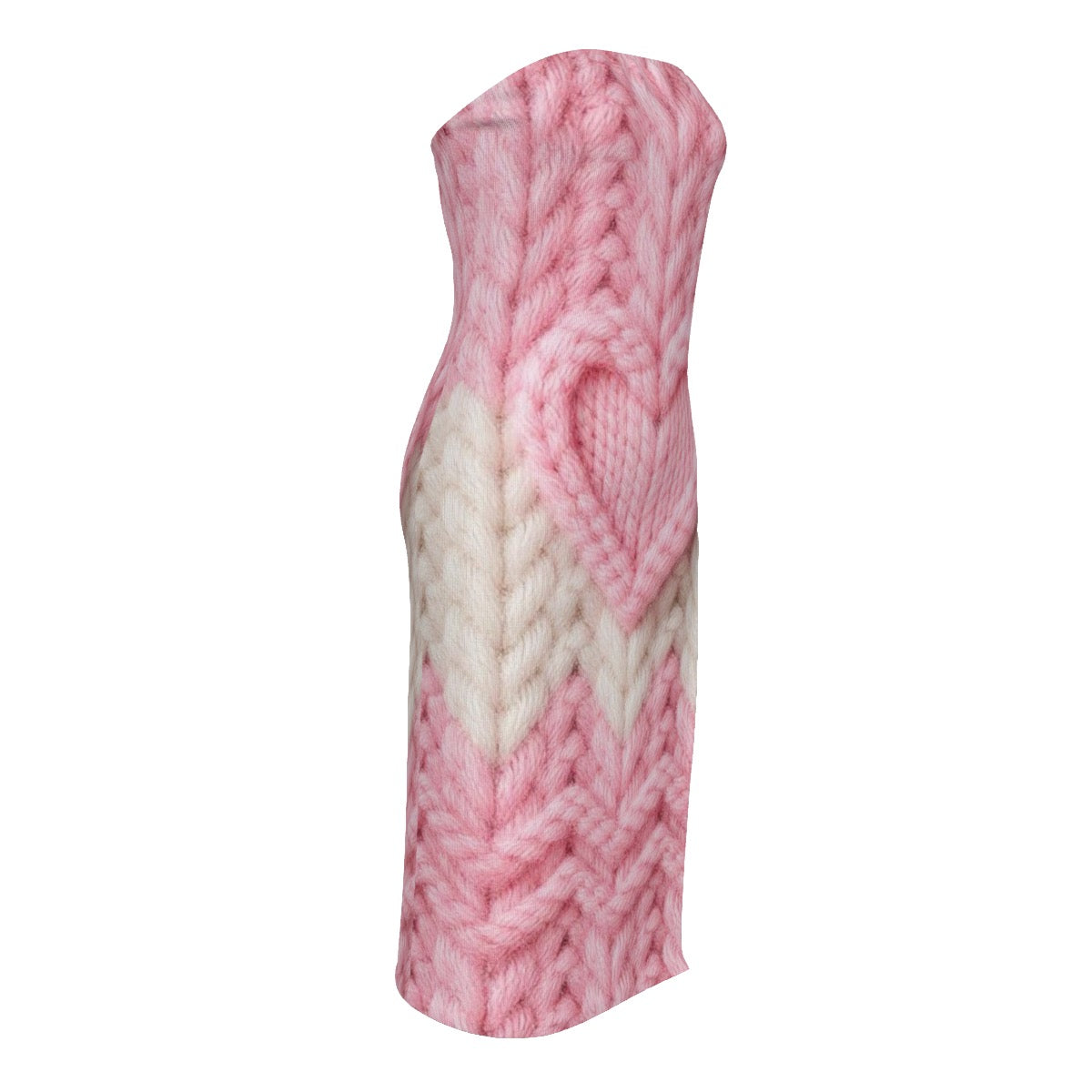 Women's Side Split Tube Top Dress