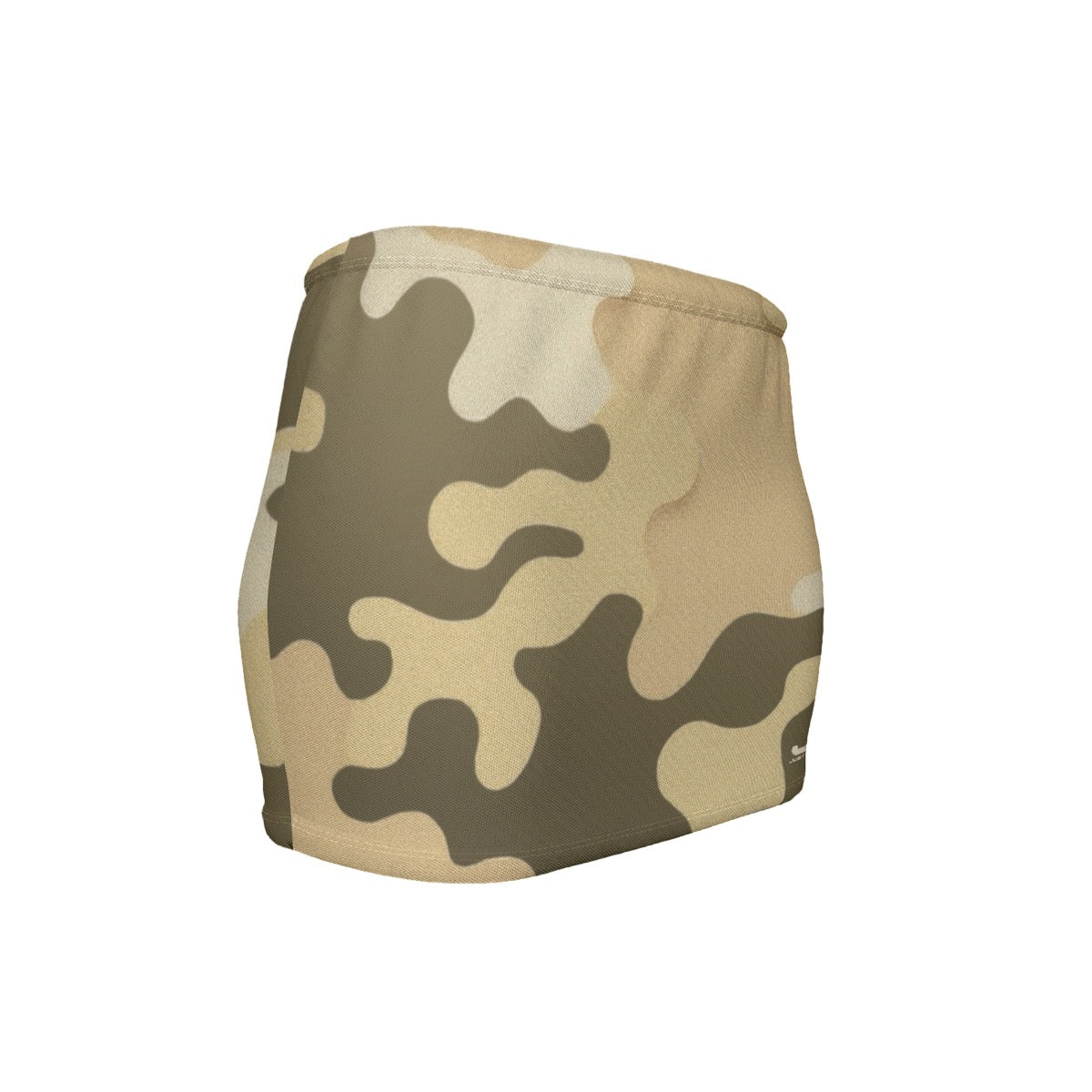 Women's Military Print Mini Skirt