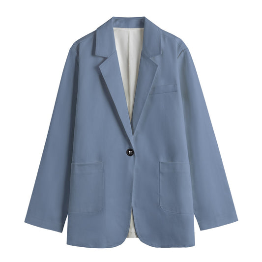 Women's Leisure Blazer | 245GSM Cotton