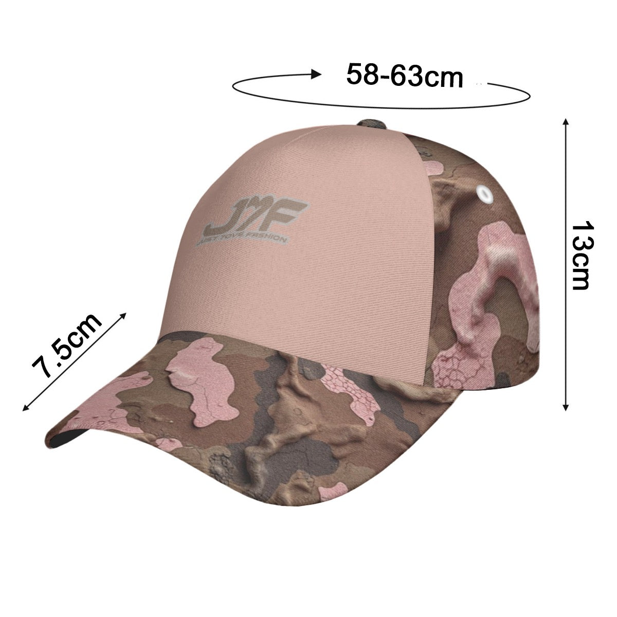 All-Over Print Peaked Cap With Box