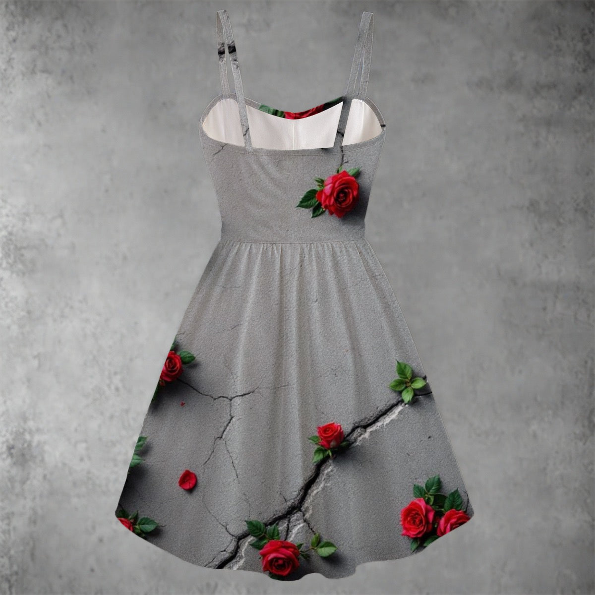 All-over print Women's Spaghetti Strap Dress