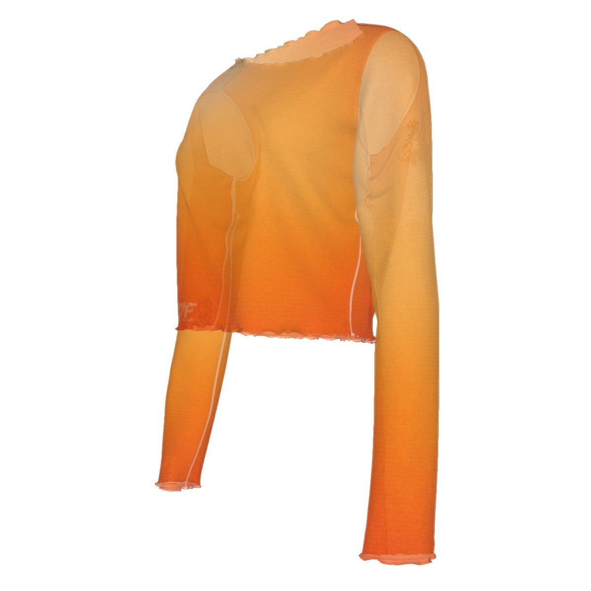 All-Over Print Women's Mesh Long Sleeves T-shirt