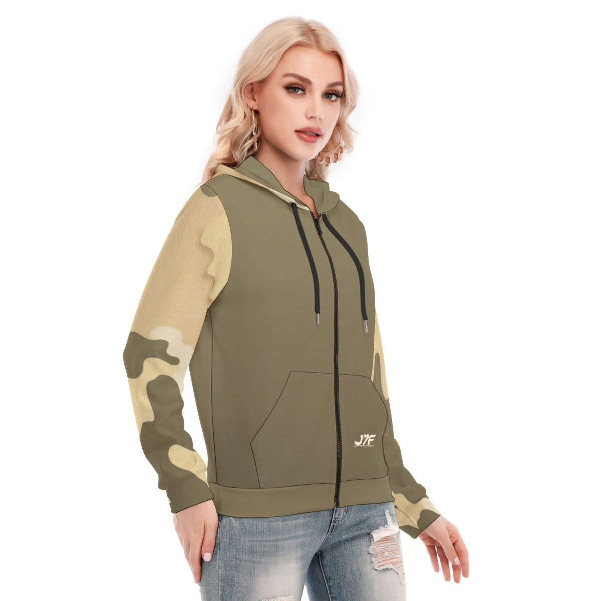 Women's Hoodie With Zipper