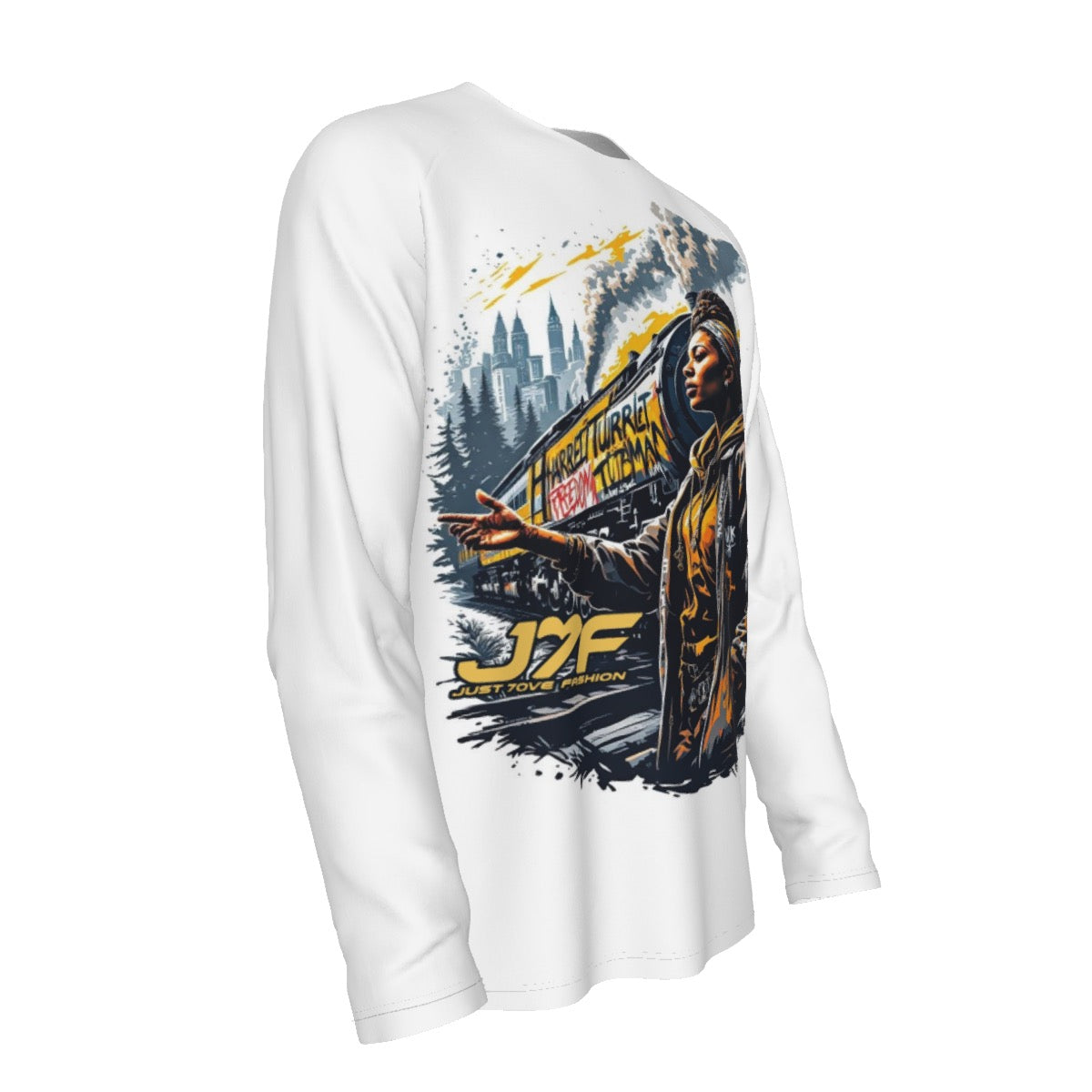 All-Over Print Men's Raglan Long Sleeve T-shirt | 190GSM Cotton