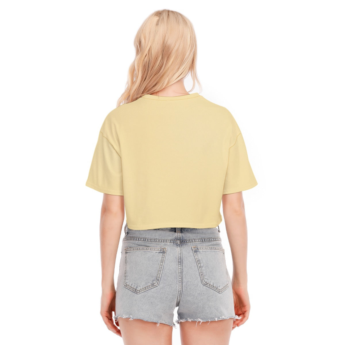 All-Over Print Women's Cropped T-shirt | 190GSM Cotton
