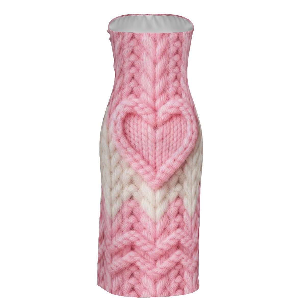 Women's Side Split Tube Top Dress