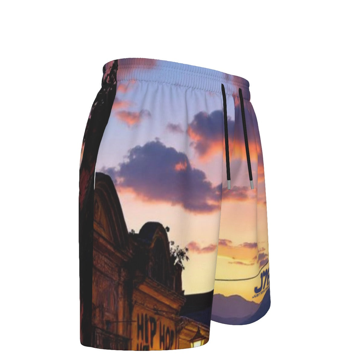All-Over Print Men's Sports Short | 115GSM Cotton poplin