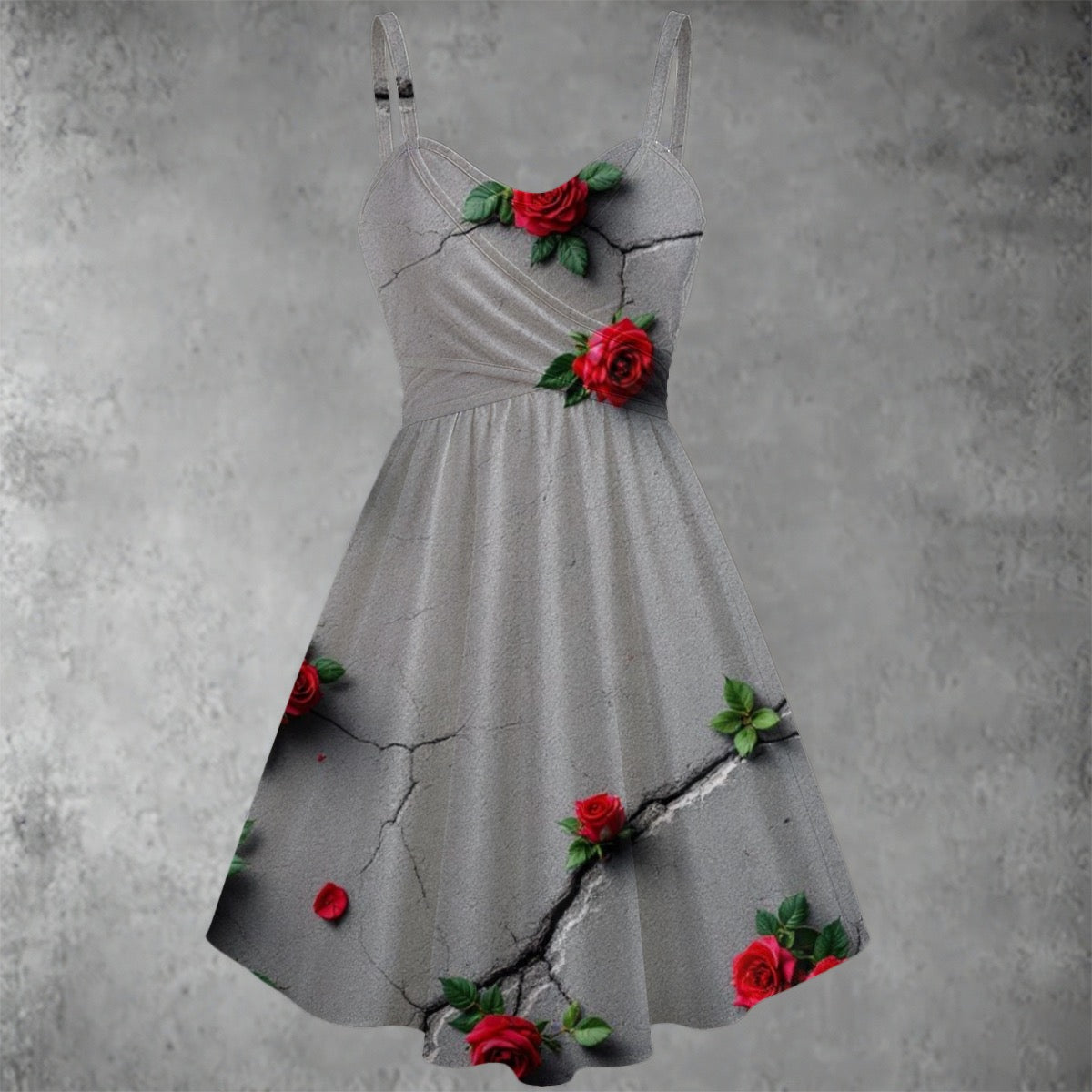 All-over print Women's Spaghetti Strap Dress