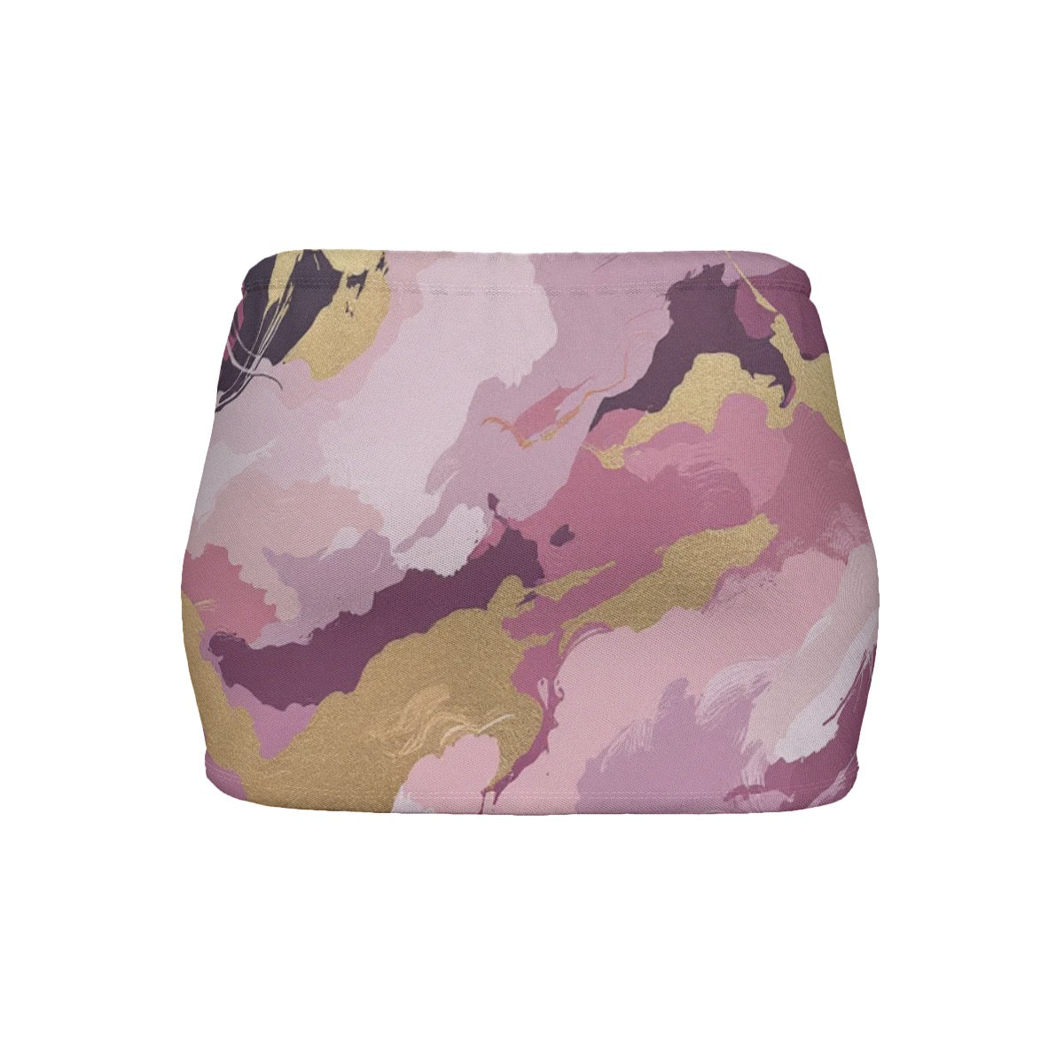 Women's Slinky Micro Mini Skirt