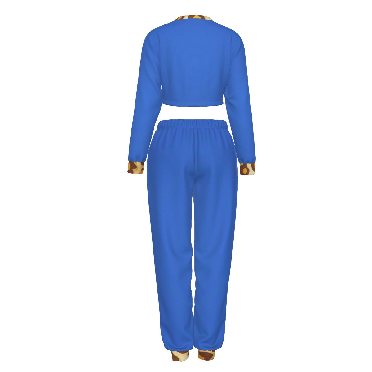 Women's Crop Sweatshirt Suit