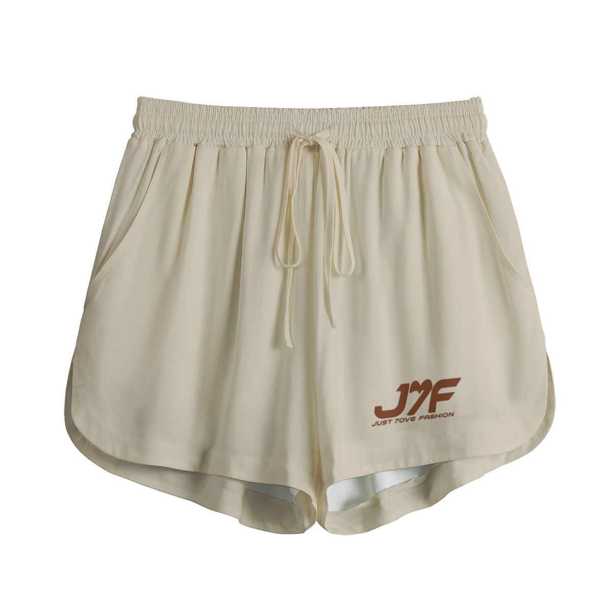 All-Over Print Women's Shorts With Drawstring | Rayon