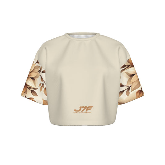 All-Over Print Women's Cropped T-shirt | 190GSM Cotton
