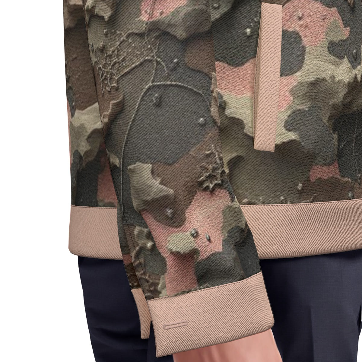 All-Over Print Unisex Lapel Jacket | 245GSM Cotton