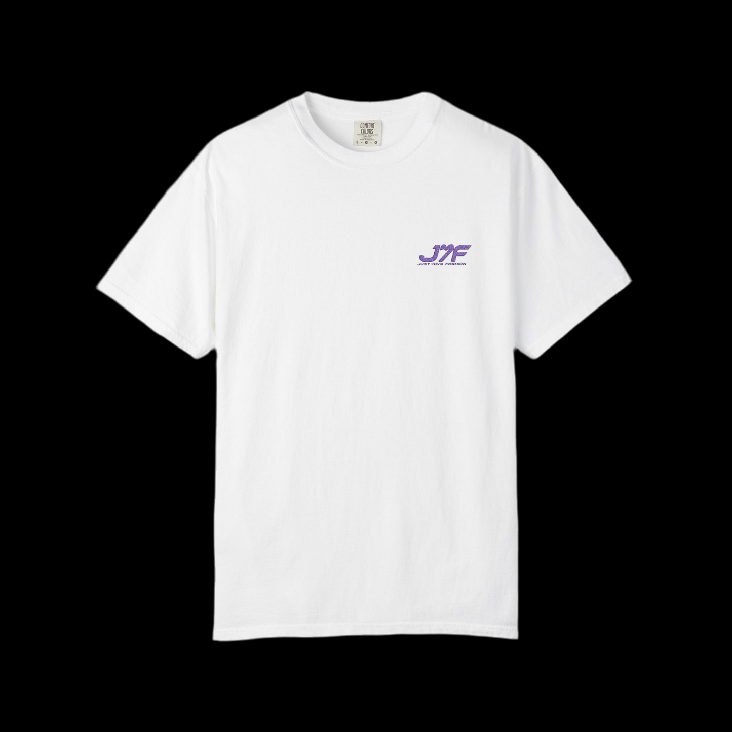 Embroidered stitched logo men’s T-shirt