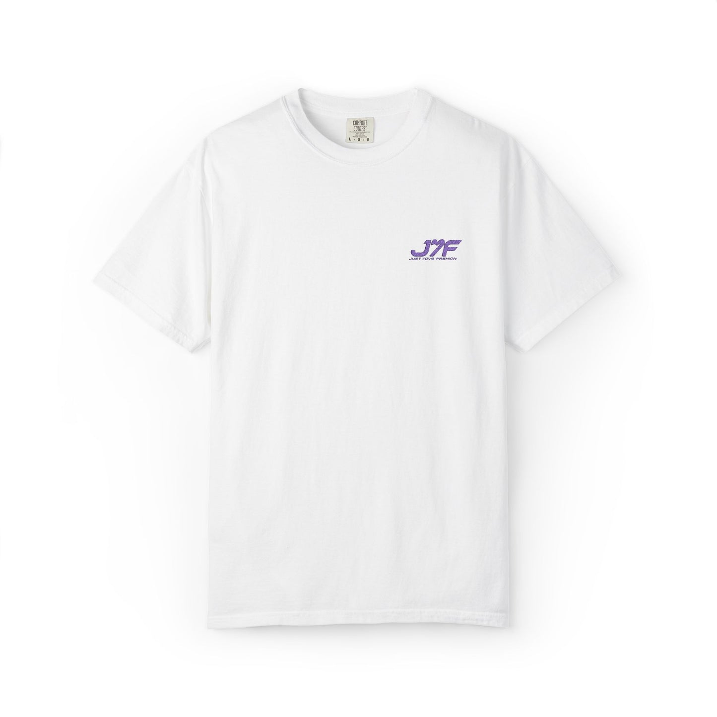 Embroidered stitched logo men’s T-shirt