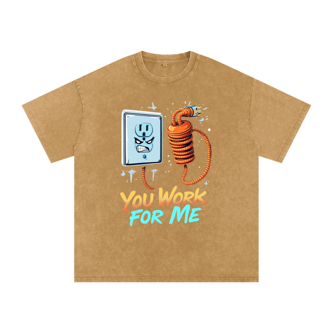 Acid Wash Oversize T-Shirt