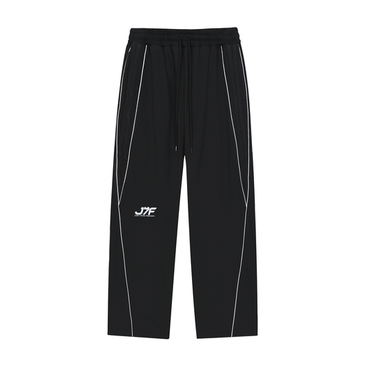 Reflection Striped Straight-Leg Sweatpants