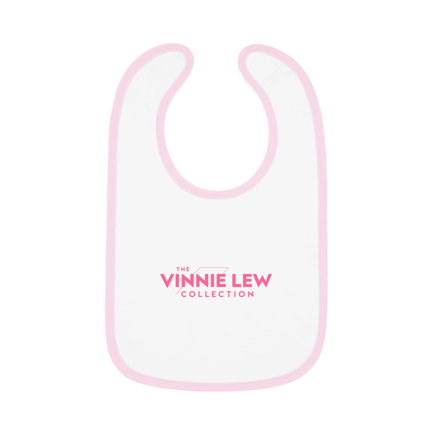 Baby Contrast Trim Jersey Bib